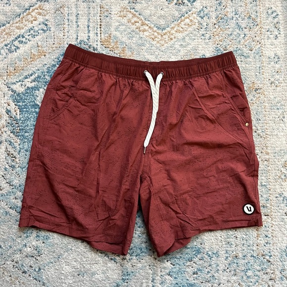 Vuori Shorts Vuori Red Currant Speckled Kore Shorts Xxl Poshmark